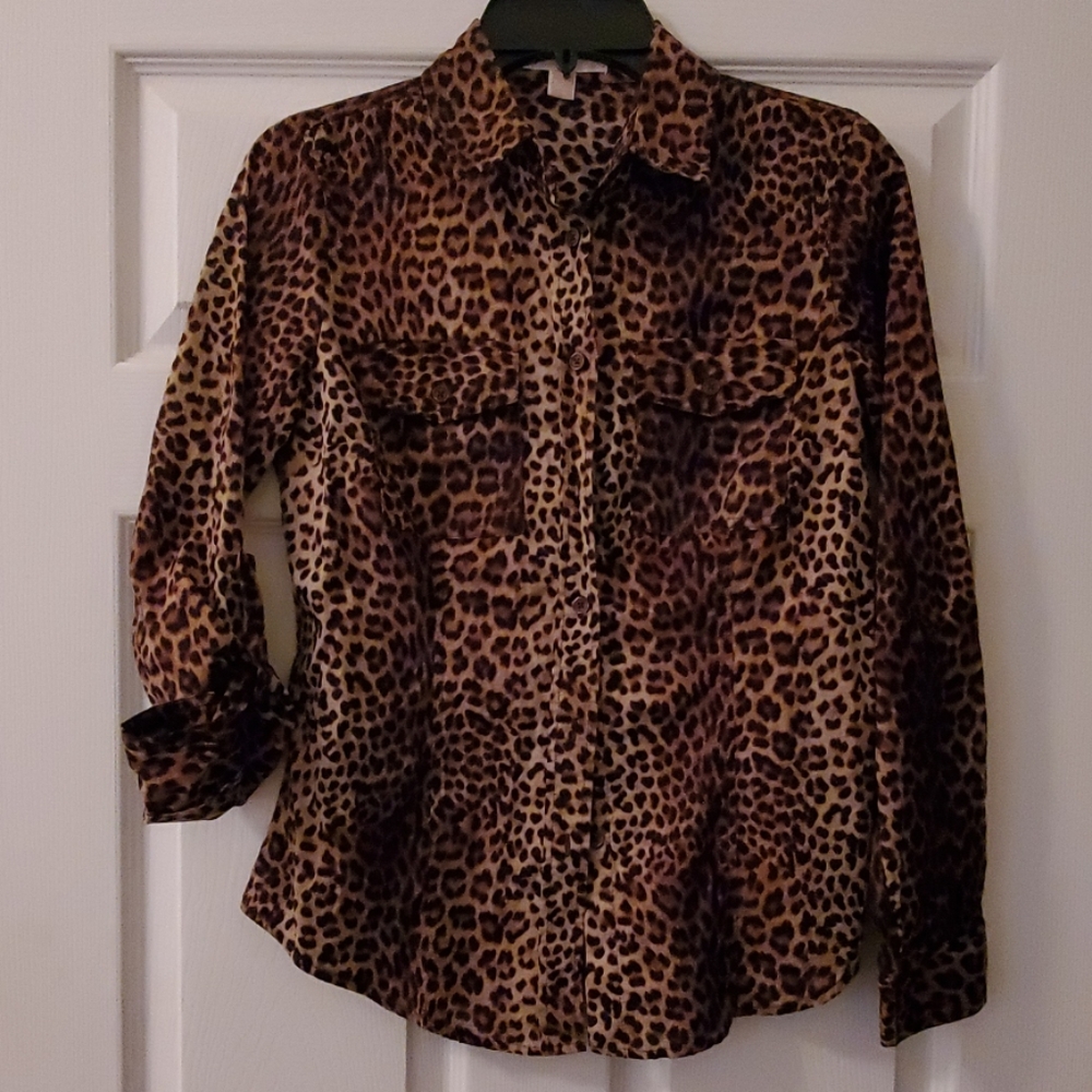 Michael Kors leopard shirt